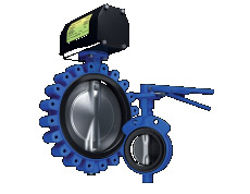 The Keystone product identity represents their line of high performance butterfly valves